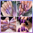 thumbnail image 3 of Cat Eye Poly Nail Gel Kit - 6 Colors Glitter Sparkling Poly Gel Nail Extension Builder Nail Gel, 3 of 7