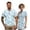 Blue Golf Ball, variant on Binienty 250th Patriotic Eagle His and Hers Matching Golf Outfit Set Short Sleeve Men's Quarter Zip Shirt Women's Golf Skort Dress Summer Couple Activewear for Golf Pickleball Tennis