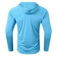 thumbnail image 5 of XDZJLR Mens T Shirt Hoodie Upf 50+ Hoodie Long Sleeve Quick Drying Lightweight Outdoor With Hood Tops, 5 of 5