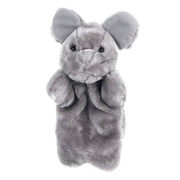 Mouse Shape Plush Toy Hand Puppet Gift Animal Doll Kindergarten Early Education Toys Parent Child Toys*1pcs