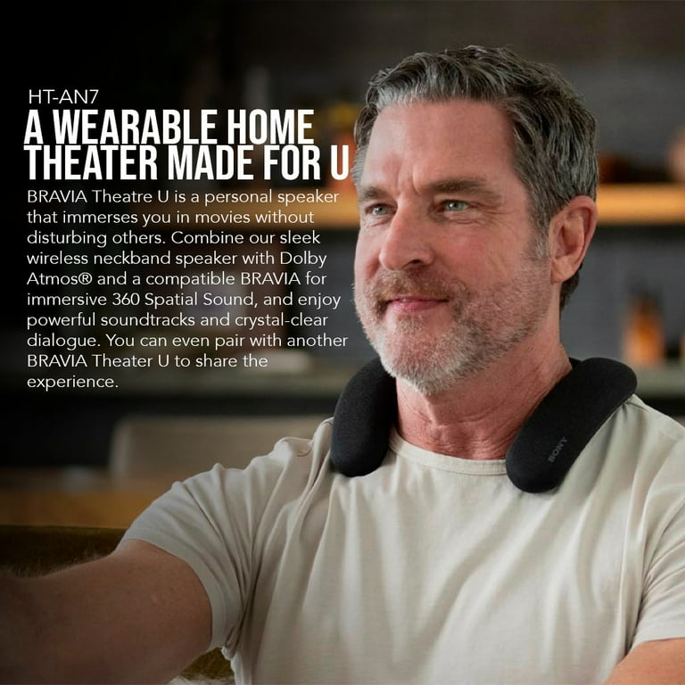 Sony Bravia Theater U Wearable TV Speaker with 360 Spatial Sony Bravia Theater U Wearable TV Speaker with 360 Spatial