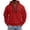 Red, variant on Abomasnow Men's Fleece Hoodie Sweatshirts Workout Athletic Hoodies Long Sleeve Quarter Zip Pullover Hooded Sweatshirt with Pockets