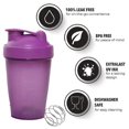 thumbnail image 3 of [4 Pcs] Bouteille Shaker 20 Onces avec Fouet en Fil, Comprend Shaker, 3 of 5