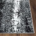 thumbnail image 4 of EastVita Washable Area Rug, Anti-Slip Backing Abstract Modern Area Rug Stain Resistant Rugs for Living Room Foldable Machine Washable Area Rug, Black, 4 of 7