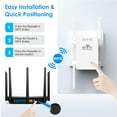 thumbnail image 3 of 300Mbps WiFi Extender Signal Booster, 2.4G Band WiFi Repeater, WiFi Booster Wireless Internet Extender, 3 of 7