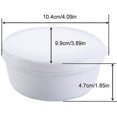 thumbnail image 4 of ZHAOCHENG Caja de jabón portátil de viaje con sello circular Caja de jabón hecha a mano Caja de jabón de plástico hermética, 4 of 5