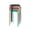 Multicolor, variant on VECELO 6-Pack Round Plastic Stack Stools, 8 Holes Portable Stackable Stools with Metal Frame for Home School, Yellow
