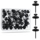 thumbnail image 1 of Clavos KURUI de doble cabeza, 60 piezas, acero negro, 2 cm, 1 of 9