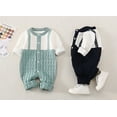 thumbnail image 4 of Youmylove Fall Winter Sweater For Kids Tops Baby Knitted Romper Cotton Long Sleeve Boy Girl Sweater Clothes Baby Splice Jumpsuit 1 Piece Outfits, 4 of 4