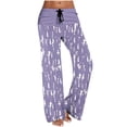 thumbnail image 1 of Cameland Womens Yoga Sweatpants Wide Leg Lounge Pajamas Pants Drawstring Workout Comfy Joggers Pants with Pockets, 1 of 4