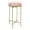 Pink, variant on Kate and Laurel Celia Round Metal Foldable Tray Accent Table, Pink and Gold