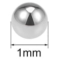 thumbnail image 2 of Uxcell Bearing Balls Metric Tungsten Steel G25 Precision Balls 1mm, 2 of 3