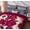 02, variant on Fleece Blanket King Size,Heavy Korean Style Raschel Blanket for Winter,59.06x78.74in,2 Ply, Soft,Warm,Thick,Floral Printing for Fall,Winter,Bed,Home,Gifts,Burgundy Flower