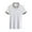 White, variant on ZyeKqe Golf Shirts for Men Short Sleeve Lapel Collared Dress Shirts Loose Fitted Solid Color Work Blouses