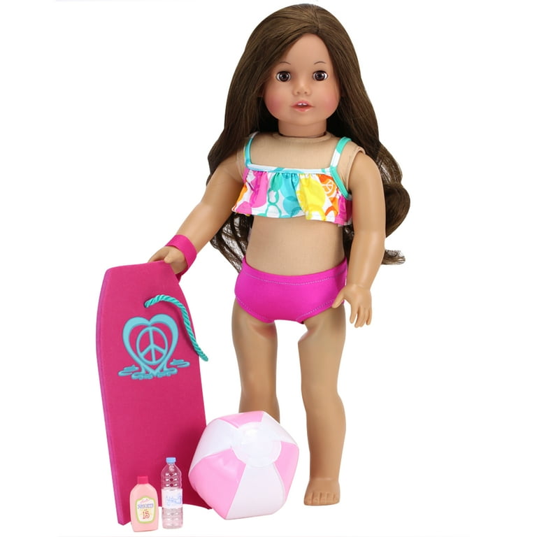 Sophia s Bikini and Beach Accessories Set for 18
