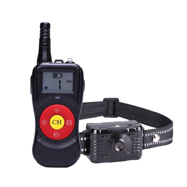 Collar de adiestramiento para perros, recargable, para perros pequeños, medianos y grandes, 3+1 modos de entrenamiento, control remoto de 800 m, collares de adiestramiento para perros