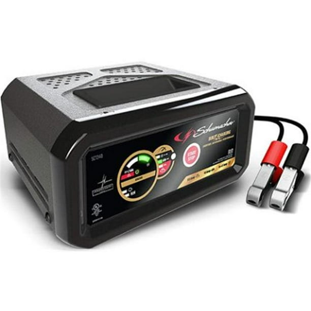 Schumacher SC1340 Starter AGM GEL Battery Charger - Walmart.com