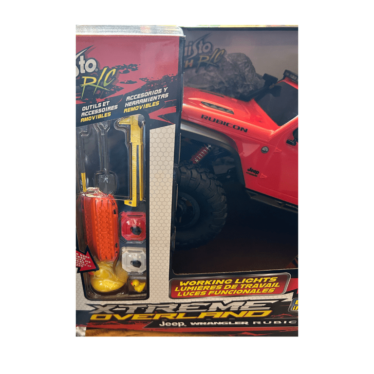 Maisto Tech RC Jeep Wrangler Rubicon Red – 19 Inch Xtreme Overland