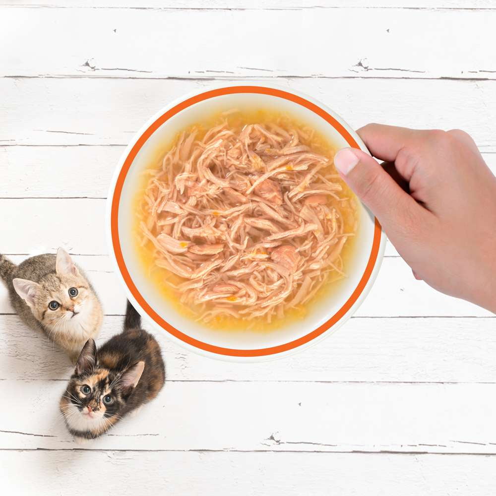 Catit Divine Shreds for Cats Tuna with Chicken & Wakame 75 G