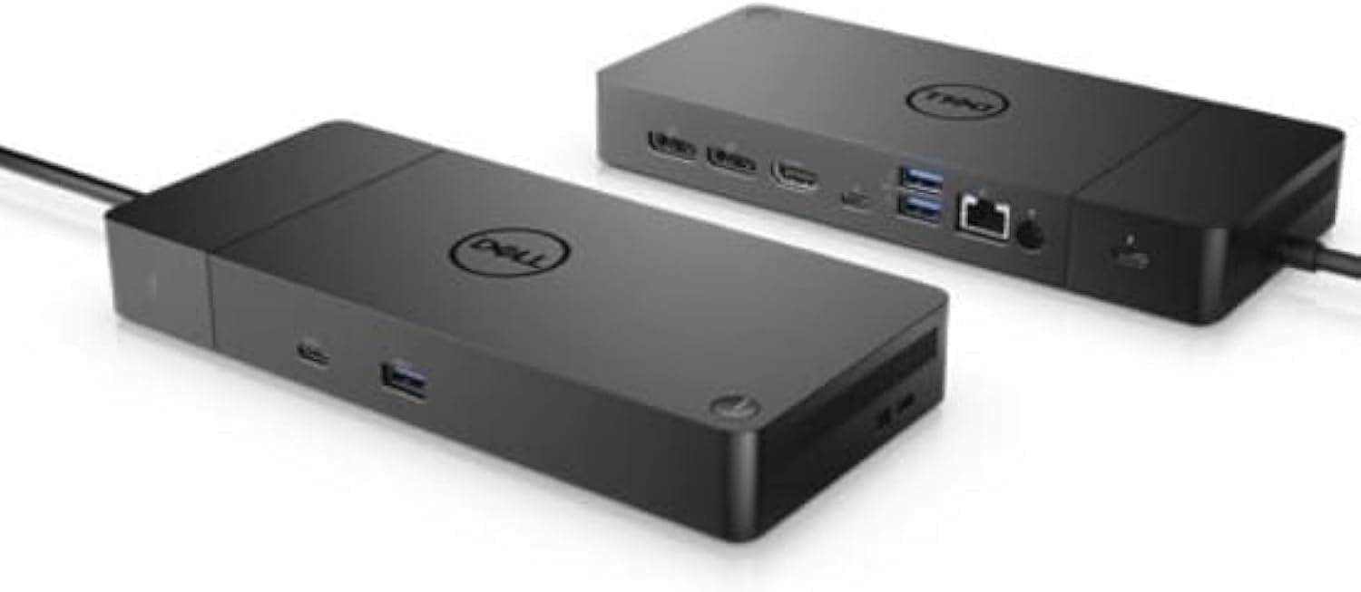 Restored Dell WD19TBS Thunderbolt Security Dock 130W Dual 4K HDMI DisplayPort USB-C (Refurbished)
