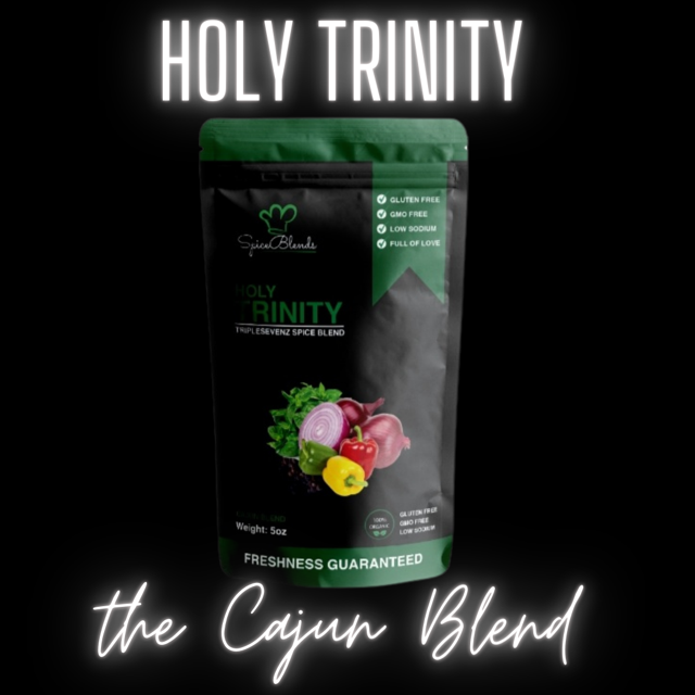 The "Holy Trinity" (Cajun Blend) a combination of onions, bell peppers