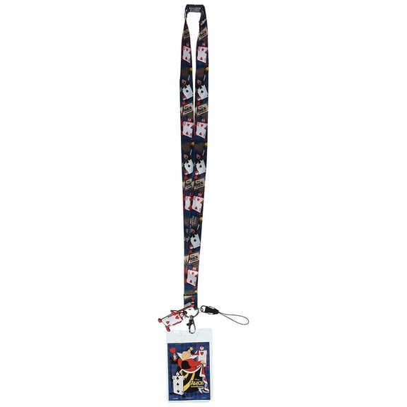 Lanyard - Disney - Alice in Wonderland Red Queen New 25321