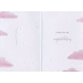 thumbnail image 2 of Pictura Pink Bunny On Moon Sanja Rescek New Baby Girl Congratulations Card, 2 of 2
