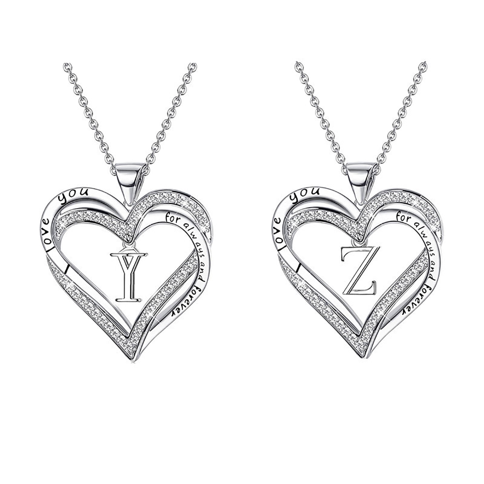 Hot diamonds double heart necklace deals