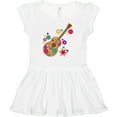 thumbnail image 3 of Inktastic Acoustic Guitar with Colorful Flowers Girls Baby Dress, 3 of 5