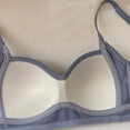 thumbnail image 4 of Underwear Thin Breathable Removable Double Shoulder Straps After Three Of Buckle Gathered Without Ring Bust Type Bra, 4 of 6
