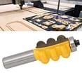 thumbnail image 4 of High-Performance Triple Flute Router Bit for Woodworking – Carbide-Tipped, Heat-Resistant Coating, 1/2-Inch Round Shank, Ideal for MDF, Plywood, and Solid Wood, 4 of 6