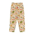 thumbnail image 5 of Daiia Fall Pumpkin Women's Sleep Pant with Pockets and Drawstring,Pajama Pants-Large, 5 of 9
