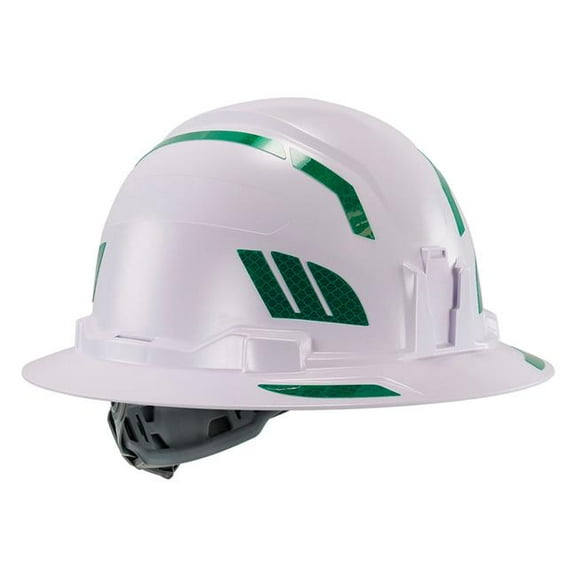 Ergodyne B3168796 Skullerz 8961 Single Reflective Hard Hat & Safety Helmet Sticker Kit - Green