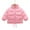 Pink, variant on Godderr Toddler Kids Boys Girls Winter Coats down Jacket 12M-10Y Baby Light Warm Thick Puffer Snowsuit Coats Kids down Outerwear