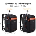 thumbnail image 2 of UKEIN Rolling Backpack for Adults Backpack with Wheels with USB Charging Port & Combination Lock Roller Backpack with Packing Cubes and Shoe Pocket, 2 of 8