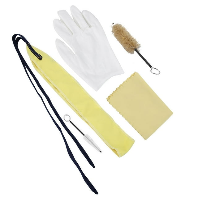 Accesorios de mantenimiento de trompetas, juego de cepillos para limpieza de trompetas Juego de limpieza de trompetas Limpieza de trompetas Mejore su experiencia
