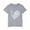 Gray, variant on Nskgu Girls T Shirts Kids Summer Crewneck Short Sleeve Tops Blouse Tees Loose Tunic Tops Heart Printed T Shirts Tops 3-14 Years