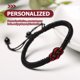 thumbnail image 5 of KAKOWELY 2 pulseras de pareja hechas a mano, trenzadas, a juego., 5 of 5