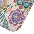 thumbnail image 5 of Washable and reusable dish drying mat 16x18 Inch with boho floral prints, made from soft microfiber to protect surfaces and speed up dish drying, 5 of 7