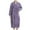 Purple, variant on Yaoyar Women's Robe Plush, Winter Robes for Women, Long Bath Robe Plush Soft Warm Thick Velvet Bathrobes Pink Free Size