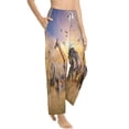 thumbnail image 2 of Xecao Wildlife Protection Women's Straight Lounge Pajama Pants: The Epitome of Relaxed Sleepwear, 2 of 9