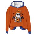 thumbnail image 2 of Antqov Hoodies for Women, Pullover Ghost Printed Oversized Tops, Halloween Comfortable Stylish Atmospheric Clothes, 2 of 3