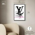 thumbnail image 5 of Doll Memories - Louis Drip Canvas Fashion Wall Art by Art Remedy, Black Frame, 16 x 24, 5 of 7