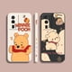 thumbnail image 2 of Case For Redmi K60E K60 K50 K40S K40 K30 9A 9 8A 8 10 Pro 4G 5G Colour Simple Liquid silicone Case Cute Winnie The Pooh, 2 of 5