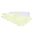 thumbnail image 4 of Cateissary Olla para huevos de plástico, 2 utensilios de cocina de doble uso, bandeja para huevos al vapor para mantener frescos, accesorios para el Cocina y Comedor Como se muestra Cateissary JJ6077-00, 4 of 6