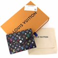 thumbnail image 2 of Pre-Owned LOUIS VUITTON LV x TM Portefeuille Victorine Tri-fold Wallet M14163 Black..., 2 of 6