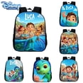 thumbnail image 2 of Disney-mochila de la película de dibujos animados para niños, morral escolar de Luca Pixar, figuras de Anime, Luca, Alberto, Sea Monster, regalo para niños, 2 of 5