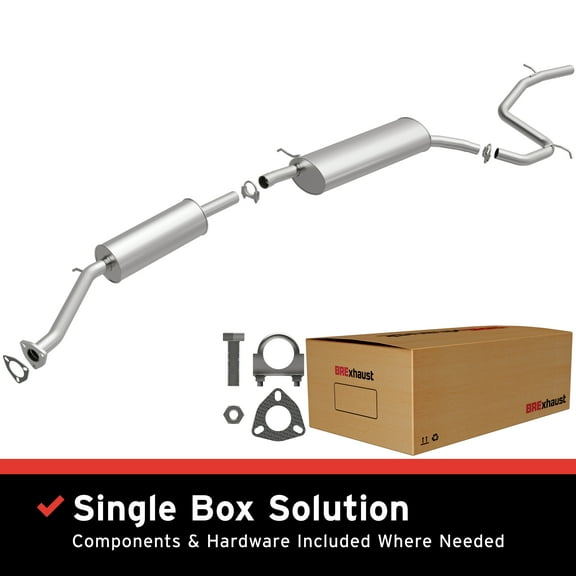 BRExhaust OE Replacement Exhaust System Kit 106-0540: Compatible with 2005-2010 Honda Odyssey 3.5L