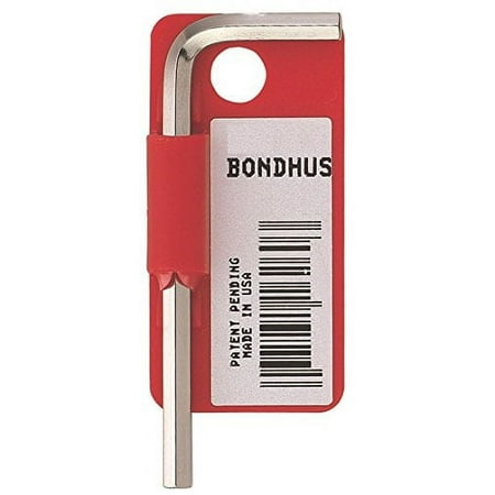 UPC: 0037231162665 | Bondhus 16266 5.5mm Hex Tip Key L-Wrench with BriteGuard Finish  Tagged and Barcoded  Short Arm