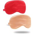 thumbnail image 1 of Silk Satin Sleep Mask with Elastic Strap Travel Eye Sleeping Blindfold for Women Men Levamdar LRWJ551-8, 1 of 7